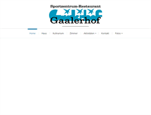 Tablet Screenshot of gaalerhof.at